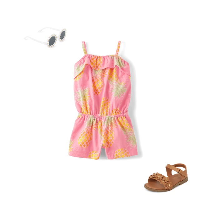 1st bundle featuring 2 items which compliment Baby And Toddler Girls Print Ruffle Romper