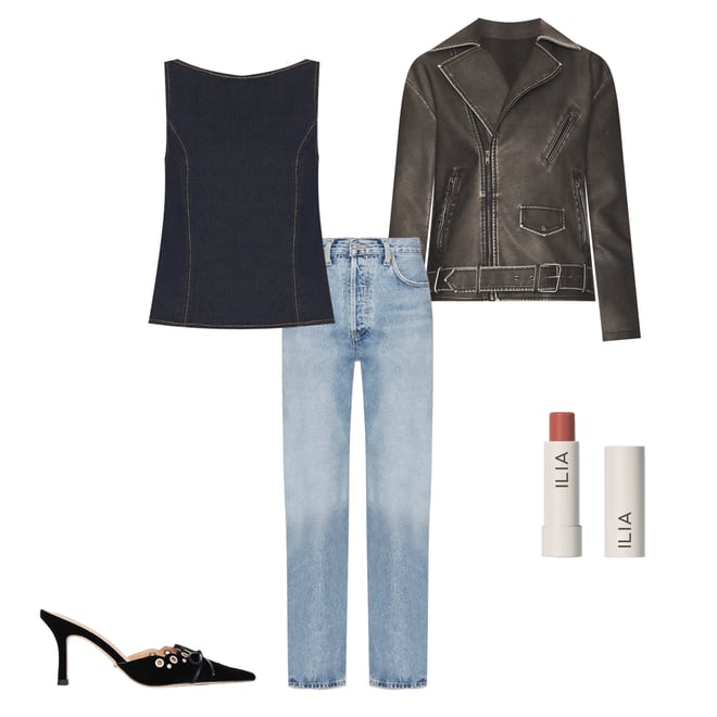 6th bundle featuring 4 items which compliment Shae Mule