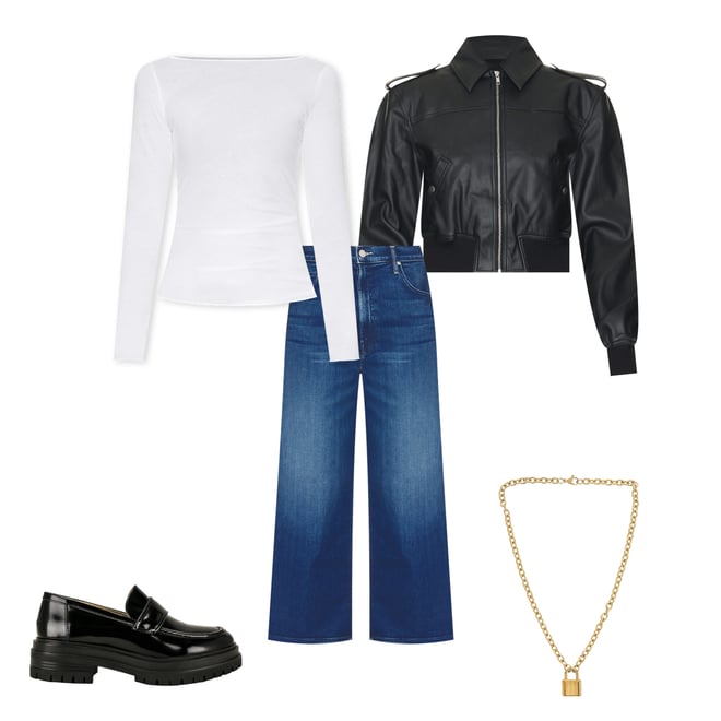 1st bundle featuring 4 items which compliment Boatneck Long Sleeve Tee