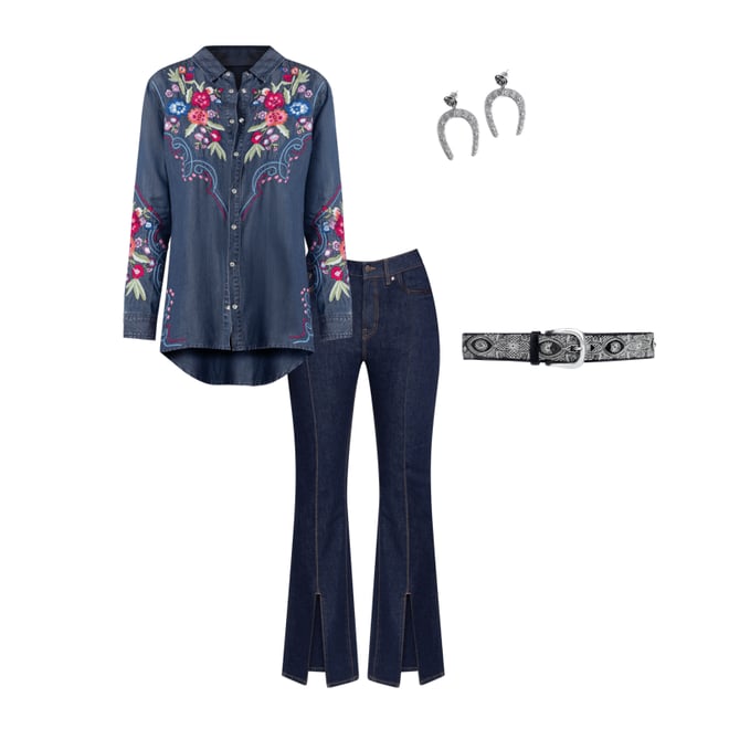 Buy OVERSIZED SHIRT TUNIC | Johnny Was