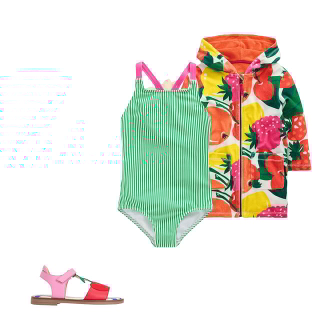 6th bundle featuring 2 items which compliment Romie Towelling Zip Throw-On