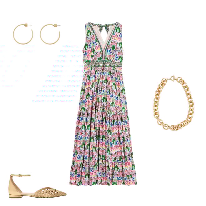 5th bundle featuring 3 items which compliment Pointed Toe Cap Flats