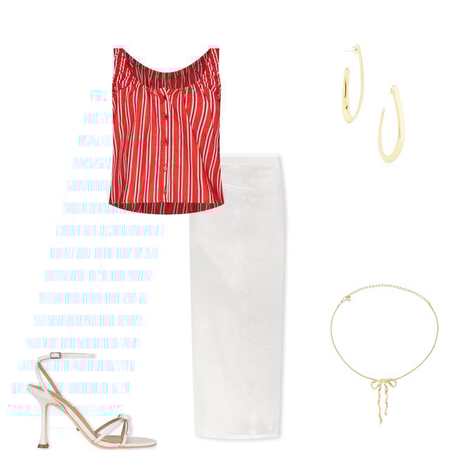 1st bundle featuring 4 items which compliment Scoop Neck Cami