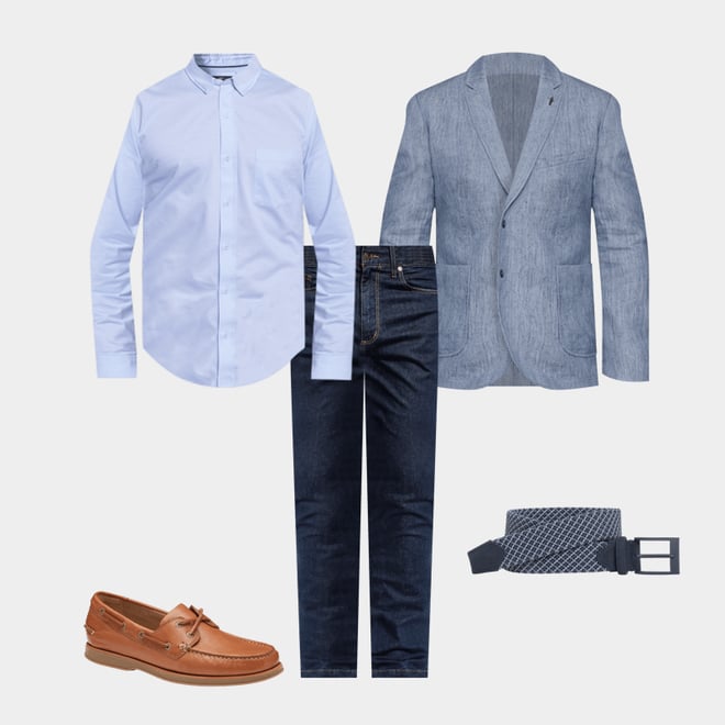1st bundle featuring 4 items which compliment Monaco 2-Eye Boat Shoe