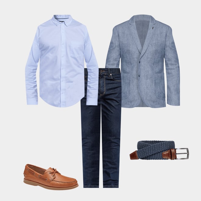 1st bundle featuring 4 items which compliment Monaco 2-Eye Boat Shoe