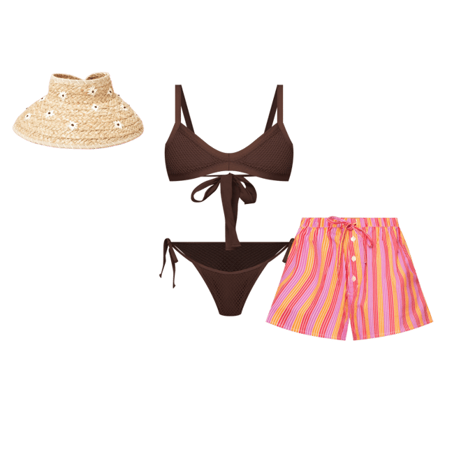 Product | LSPACE Skipper Short - Bondi Babe Stripe