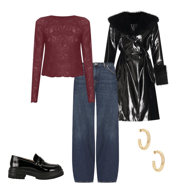 2nd bundle featuring 4 items which compliment Libertango Faux Fur Coat