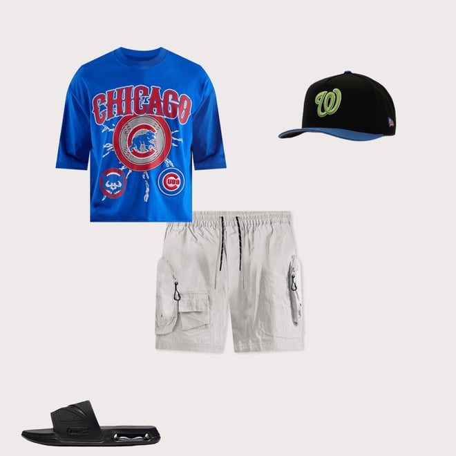 Pro Standard Chicago Cubs Shattered Tee