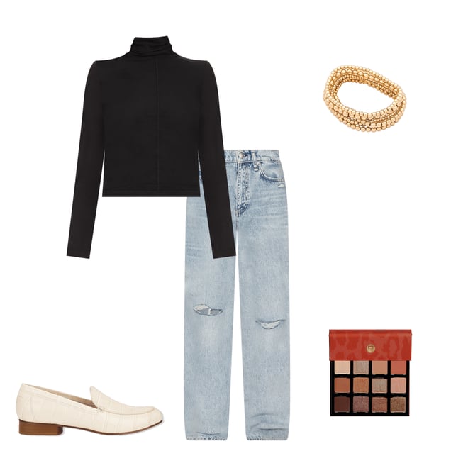 1st bundle featuring 4 items which compliment Shea Relaxed Straight Jeans