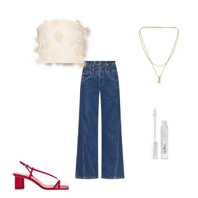 1st bundle featuring 4 items which compliment Heloise Mid Block Heel
