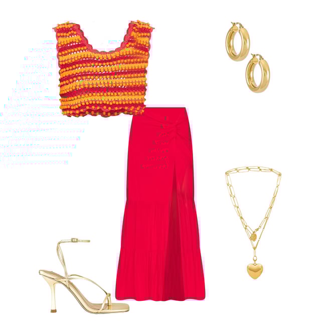 1st bundle featuring 4 items which compliment X Revolve Top