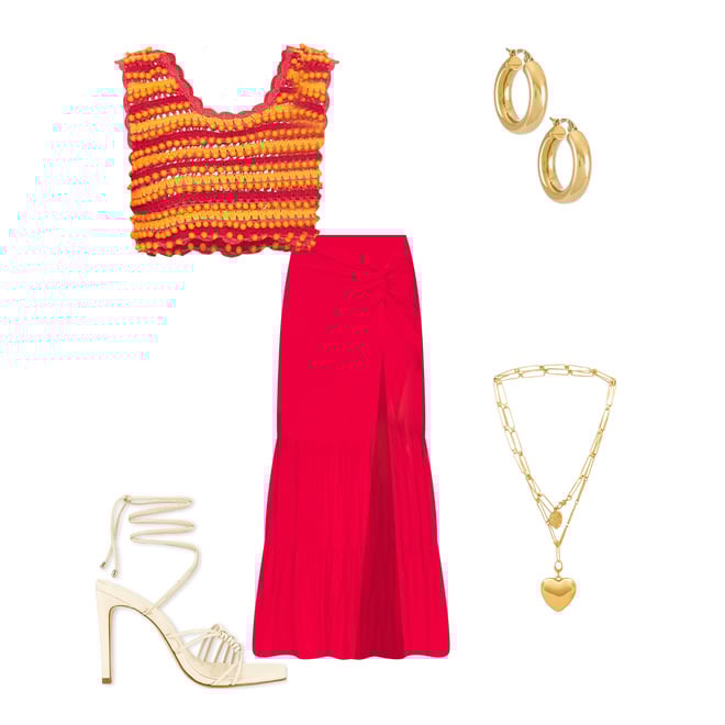 1st bundle featuring 4 items which compliment X Revolve Top