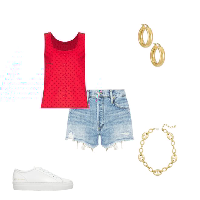 4th bundle featuring 4 items which compliment Tournament Low Platform Super Sneaker