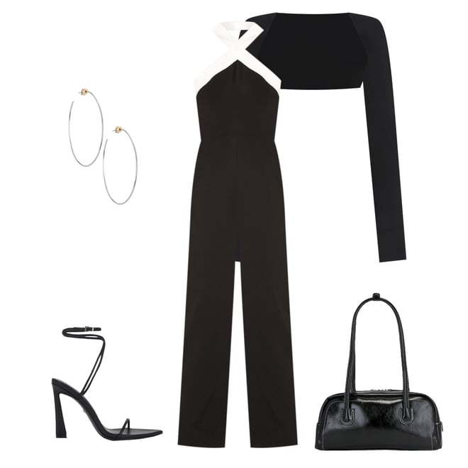 1st bundle featuring 4 items which compliment Laurien Cross Front Jumpsuit