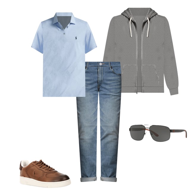 Polo Ralph Lauren Big & Tall Relaxed-Straight Stretch Denim