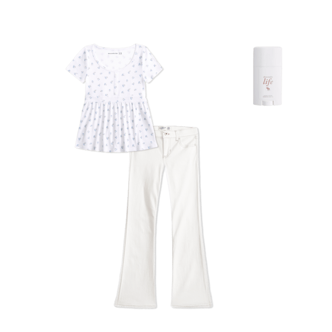 short-sleeve babydoll top