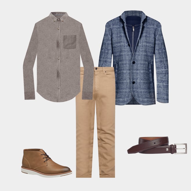 1st bundle featuring 4 items which compliment Upton Car Coat