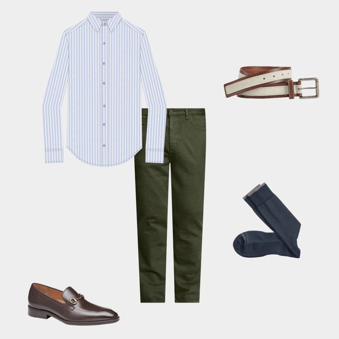 2nd bundle featuring 4 items which compliment Sullivan Bit Loafer
