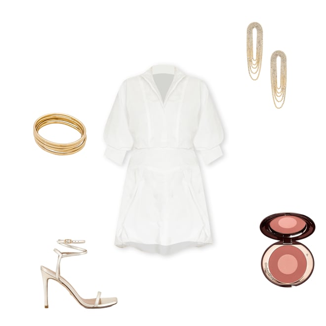 4th bundle featuring 4 items which compliment x REVOLVE Barelynudist 100 Sandal