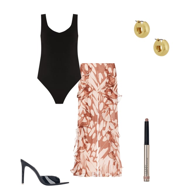 1st bundle featuring 4 items which compliment Printed Flutter Tones Pant