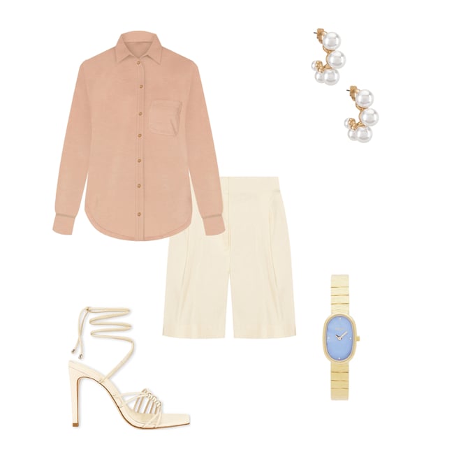 3rd bundle featuring 4 items which compliment Leona Linen Short