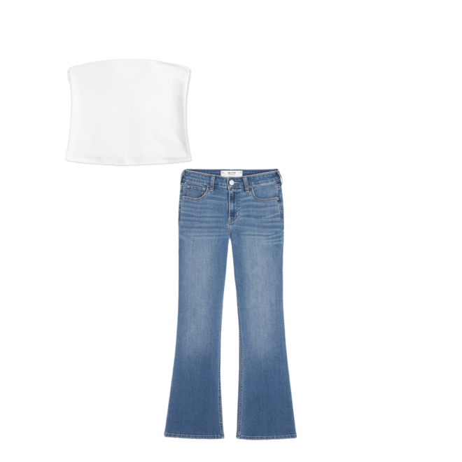 Mid-Rise Medium Wash Boot Jeans