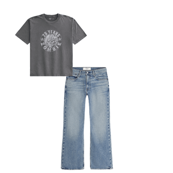 Boxy Rob Zombie Graphic Tee