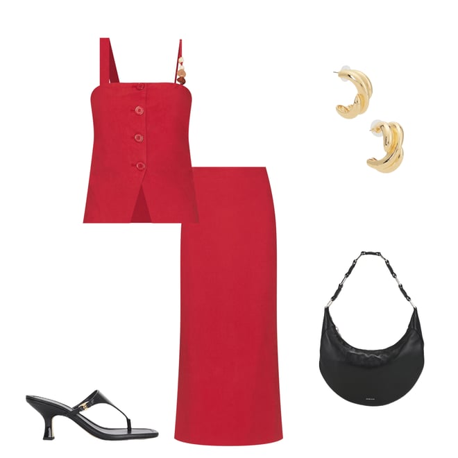 1st bundle featuring 4 items which compliment Irisa Top