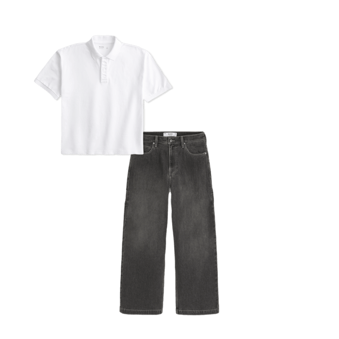 Boxy Crop Polo