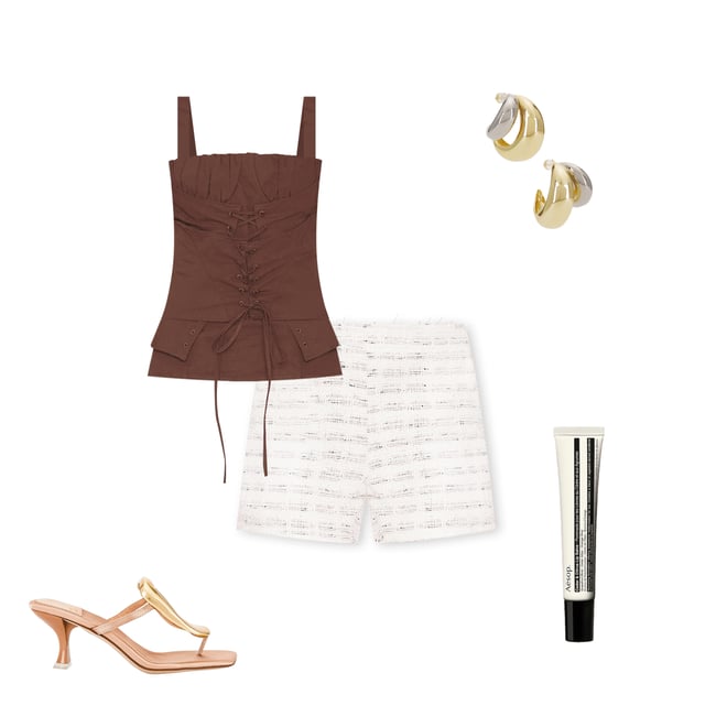1st bundle featuring 4 items which compliment In Bloom Top
