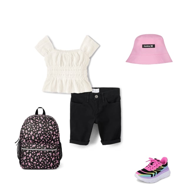 1st bundle featuring 4 items which compliment Girls Floral Backpack