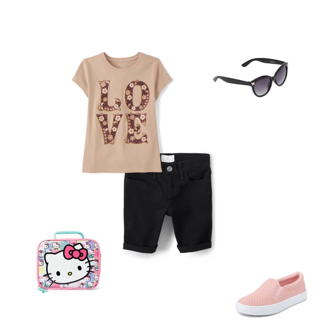 1st bundle featuring 4 items which compliment Girls Love Graphic Tee