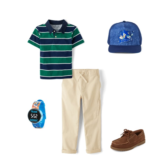 3rd bundle featuring 4 items which compliment Boys Boat Shoes