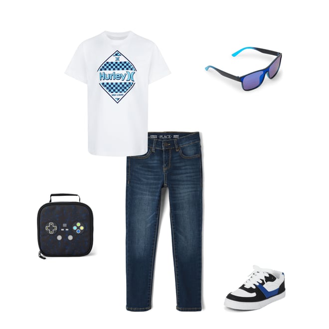 1st bundle featuring 4 items which compliment Boys Skinny Jeans - Slim