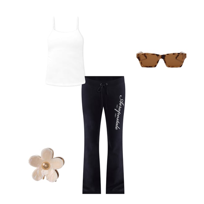 Aeropostale 1987 Fit & Flare Sweatpants