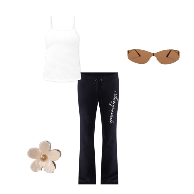 Aeropostale 1987 Fit & Flare Sweatpants
