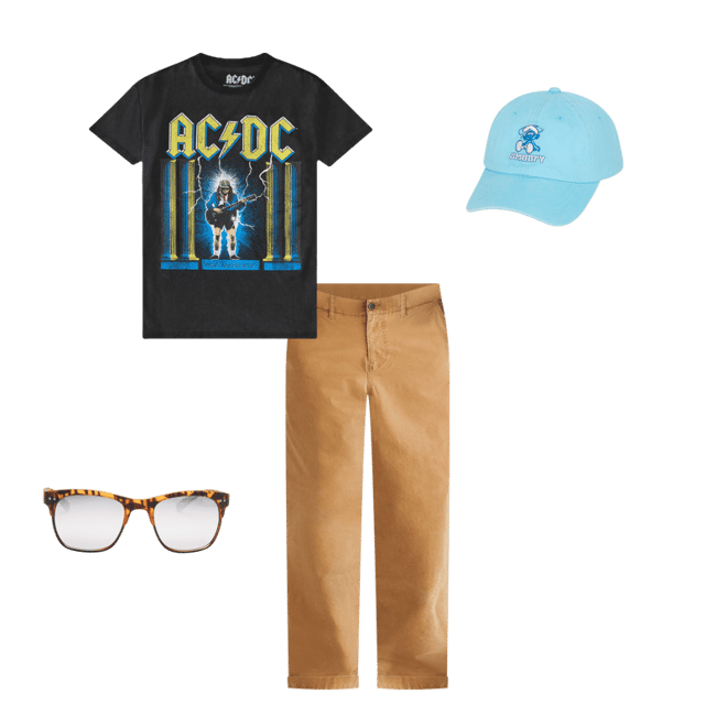 AC/DC Who Made Who Tour Relaxed Graphic Tee