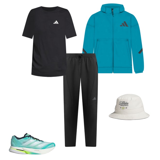 adidas Men's Z.N.E. Full-Zip Hooded Fleece Jacket | Dick's