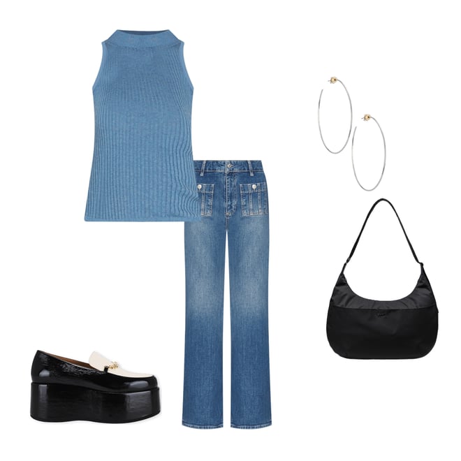 2nd bundle featuring 4 items which compliment Rib Mock Halter