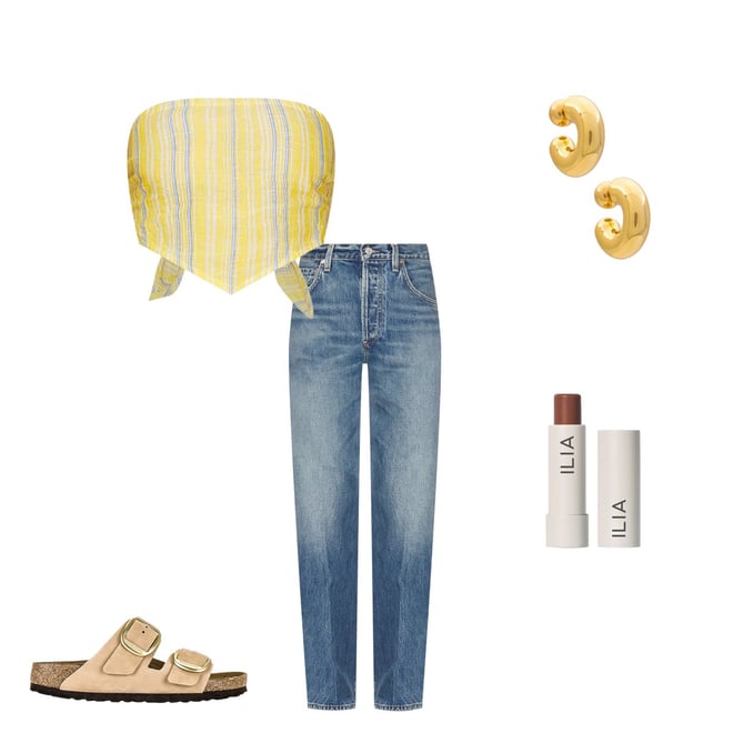 Citizens of Humanity Baretta Relaxed Straight Jeans in Babylonia