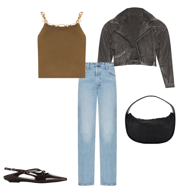 1st bundle featuring 4 items which compliment x REVOLVE Dylan Jacket