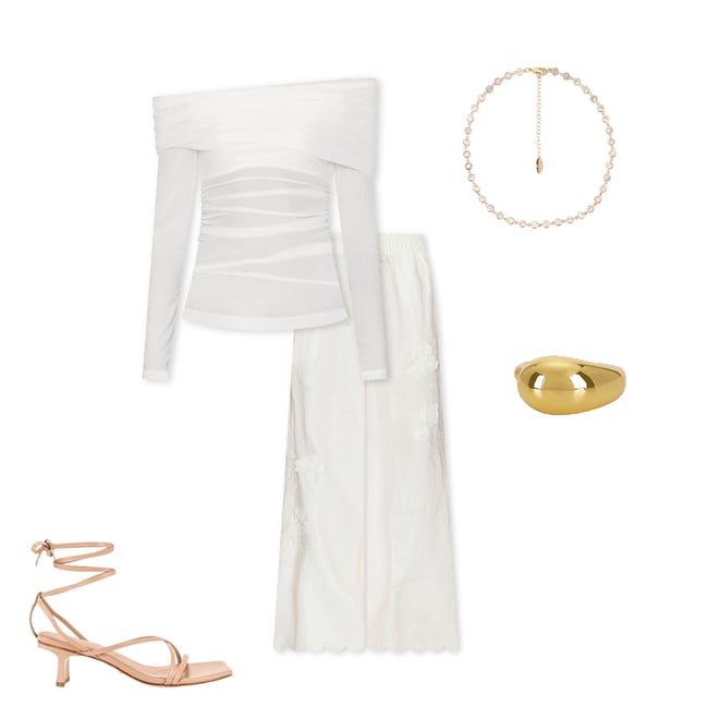 5th bundle featuring 4 items which compliment Kami Off Shoulder Top