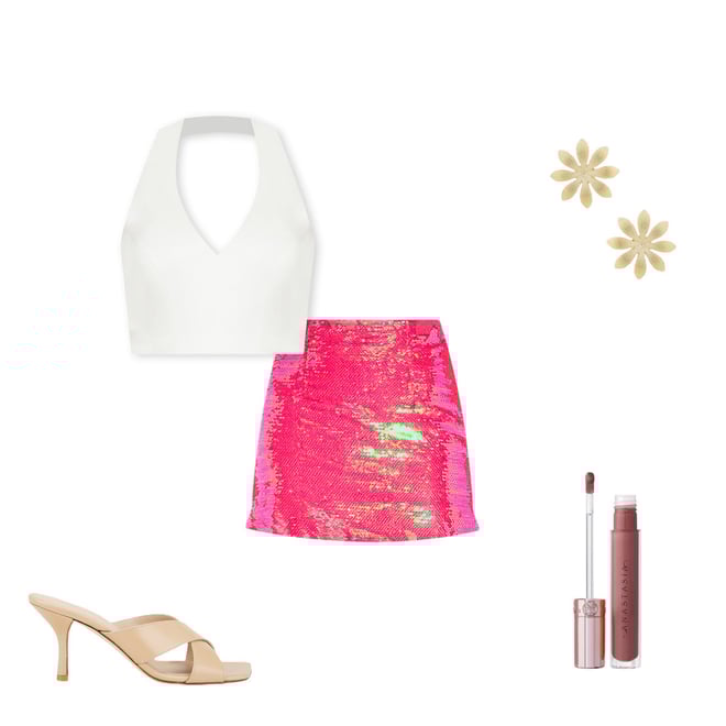 VIP【関税送料無料】希少 ROTATE PINK VYNIL MINI SKIRT VIP【関税送料無料】希少 ROTATE PINK VYNIL MINI SKIRT