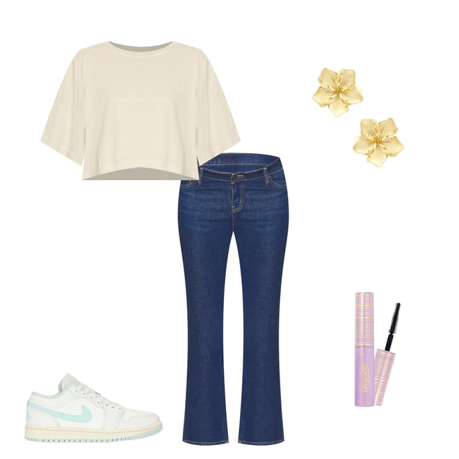 2nd bundle featuring 4 items which compliment The Straight Leg Maternity Jean