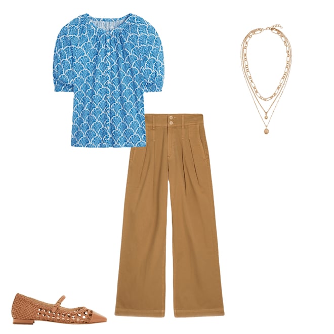 1st bundle featuring 3 items which compliment Isla Jersey Shirt-Cerulean Blue, Blossomy