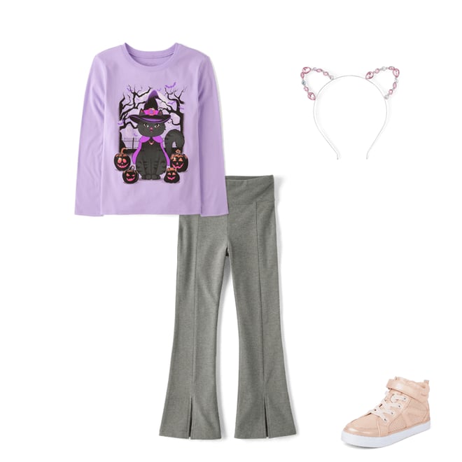 8th bundle featuring 3 items which compliment Girls Jeweled Cat Ears Headband