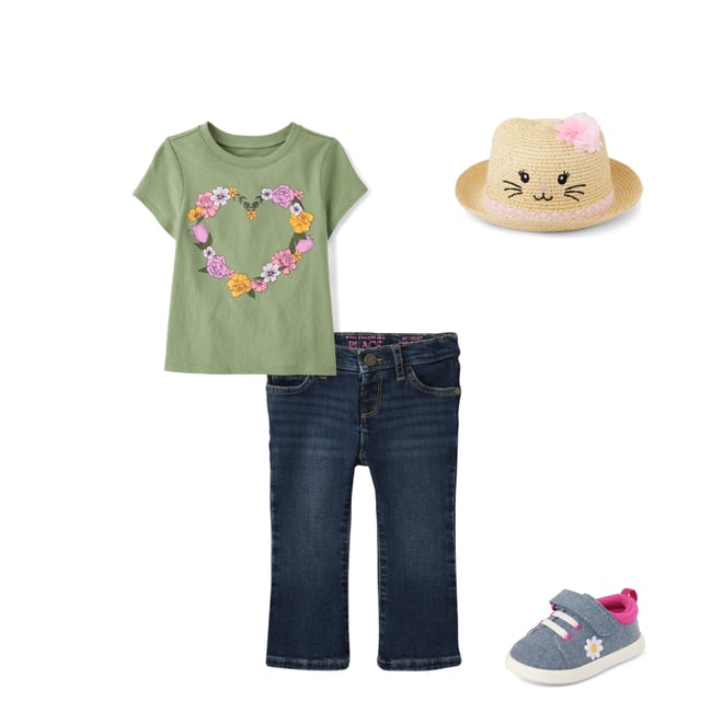 2nd bundle featuring 3 items which compliment Baby And Toddler Girls Daisy First Steps Sneakers