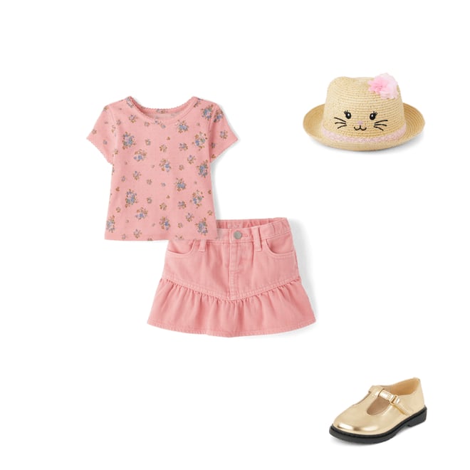 新品 25SS Balloon Tee - Dove Pointelle 2Y Gisele printed poplin dress • Bonpoint