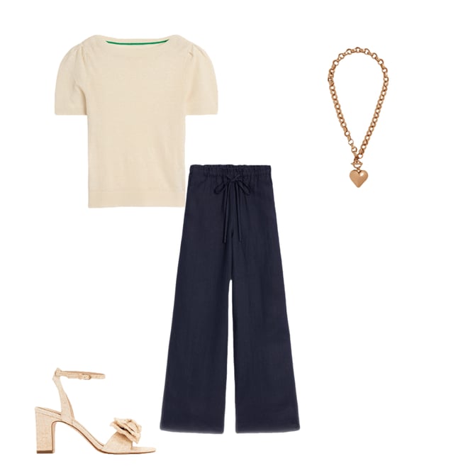 2nd bundle featuring 3 items which compliment Islington Linen Trousers-Navy