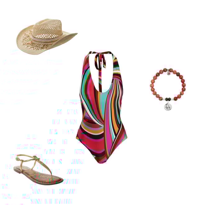 Sequin and Embroidered Trim Western Hat Natural